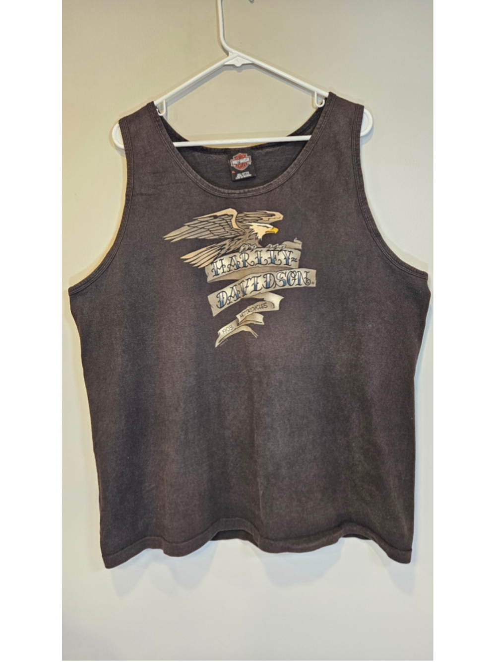 2006 Harley Davidson Route 65 Tank Top XL USA Single Stitch Indianola IA